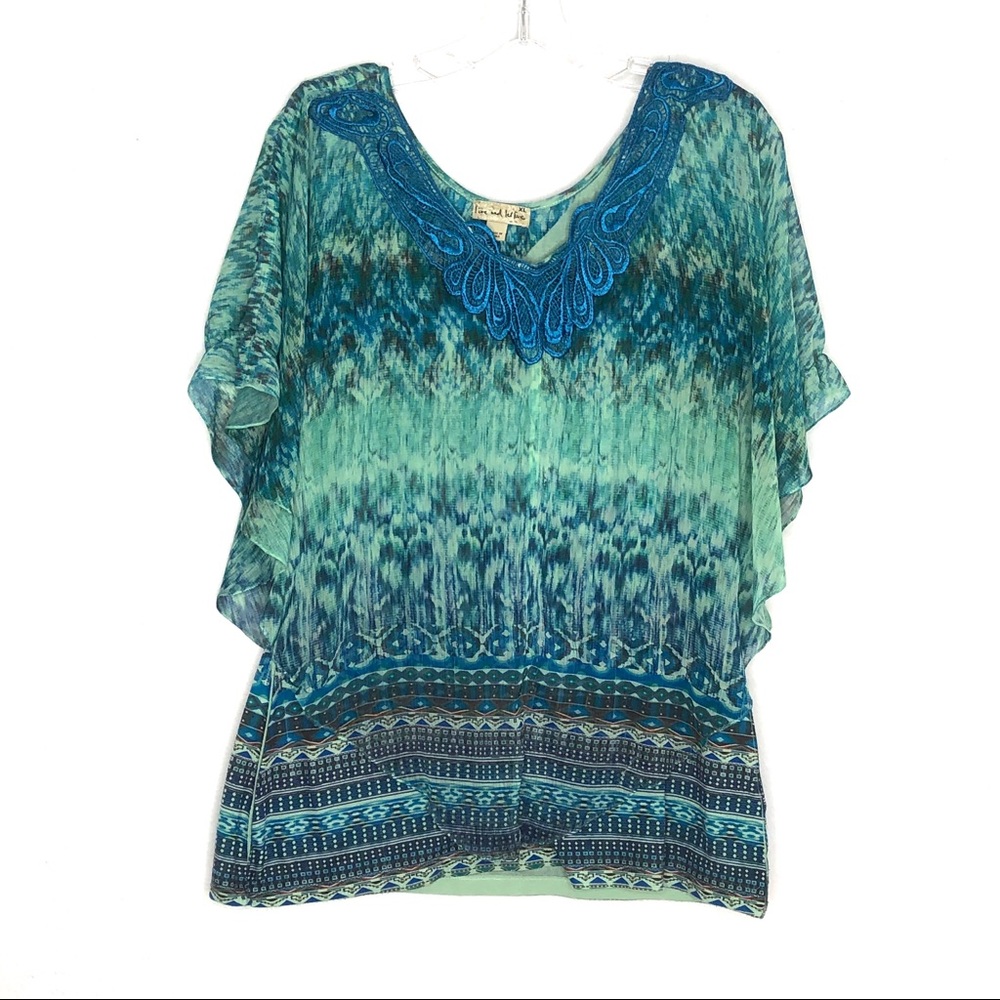 Maurices Live and Let Live St. John’s Bay Tops XL - Picture 2 of 16